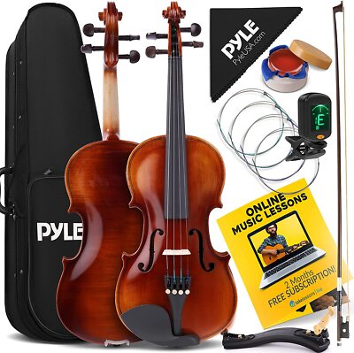 PylePro PGVILN15 Premium Violin Stringed Instrument