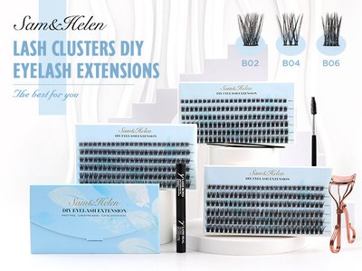 Sam & Helen DIY EyeLash Extension Kit/ Box/ Primer/ Whole Set