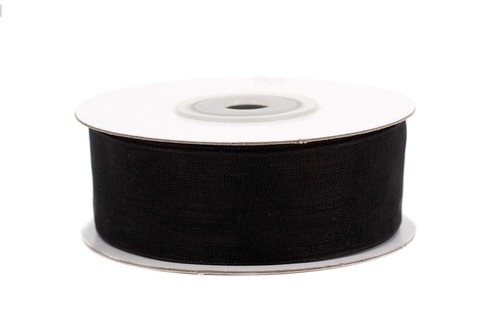 Ruban organza mousseline 25 mm de large 25 m de long deco mariage scrapbooking - Photo 49 sur 49