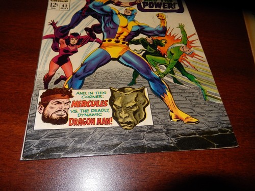 The Avengers #41 & 42 VG-VF 2 Book Marvel Lot 1967 Black Widow 1st App Diablo - Picture 11 of 16