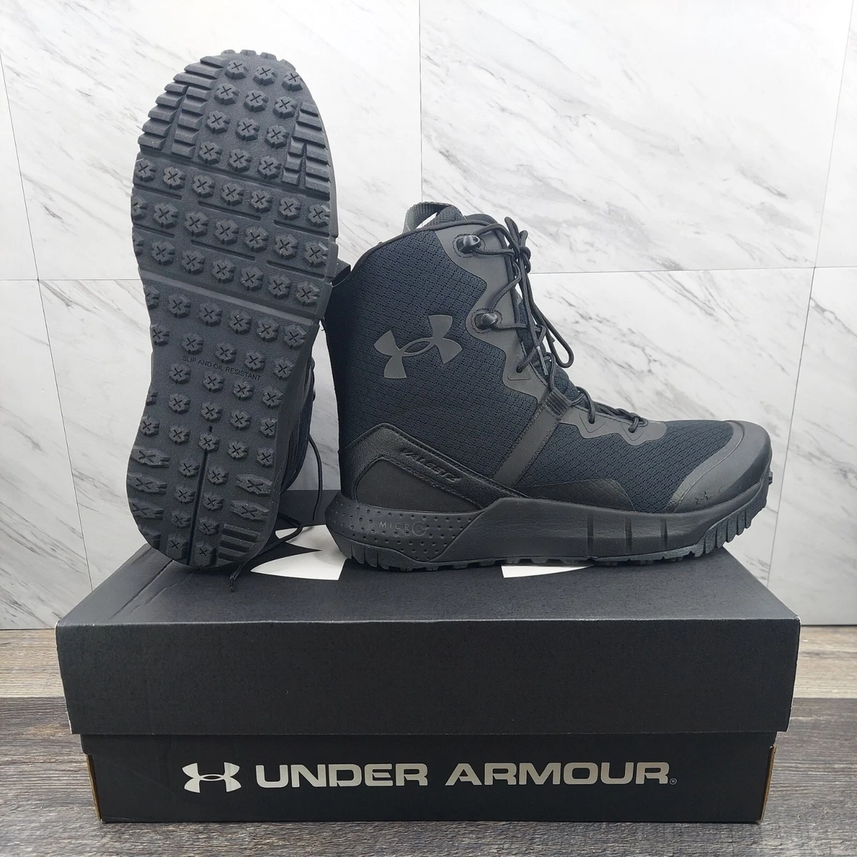 Botas Under Armour Micro G Valsetz Mid para Hombre