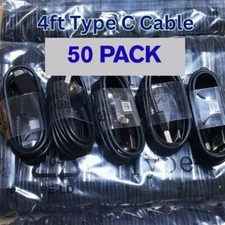 Fast Charger Cord 4FT USB Type-C Cable For Samsung Galaxy S24 S23 S22 S21 S20+