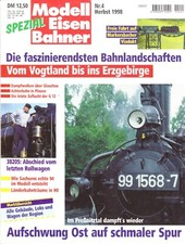 ModellEisenBahner Spezial Nr 4 VOM VOGTLAND BIS INS ERZGEBIRGE - Neuwertig