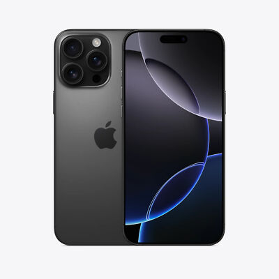 Apple iPhone 16 Pro Max 512GB Black Titanium Unlocked Excellent