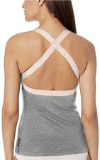 Emporio Armani Womens Logoband Tank Top NWT Size:L Grey