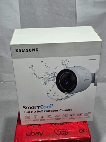 Samsung SmartCam Full HD PoE Außenkamera SNH-V6430BNH | Neu in versiegelter Verpackung