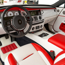 🔥 Sheepskin Floor Mats Fits Rolls Royce Spectre Ghost Cullinan Phantom Dawn 🔥
