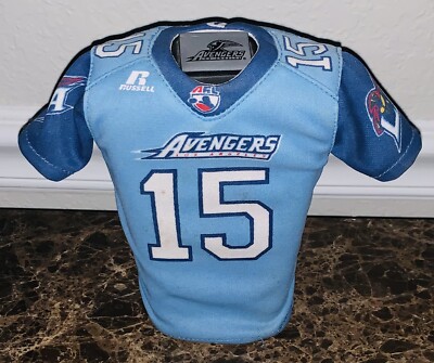 AFL Football League Los Angeles Avengers Mini Jersey Sonny Cumbie On Figurine