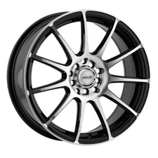 MAXXIM Champ 17X7 5x100/5x114.3 Offset 40 Machined Face / Gloss Black (Qty of 1)