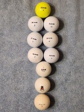 10 RAM 'Assorted' Used Golf Balls includes some vintage balls    Free Shipping