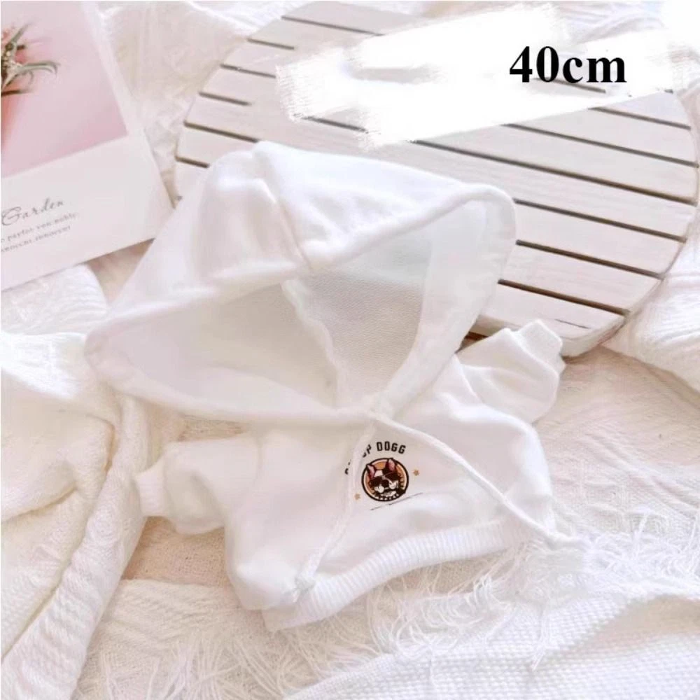 VETEMENTS Maglione con cappuccio fatto a mano moda pantaloni cintura orso 10 20 40 cm cotone bambole