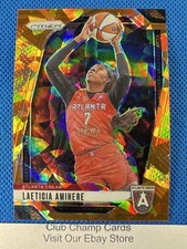 2024 #54 Laeticia Amihere Panini Prizm WNBA Orange Ice Prizm Dream