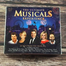 Ultimate Musicals Experience CD 3-disc Set 60 Hits Broadway West End Stage Show