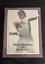 2000 Fleer Greats of the Game - Eddie Mathews #10