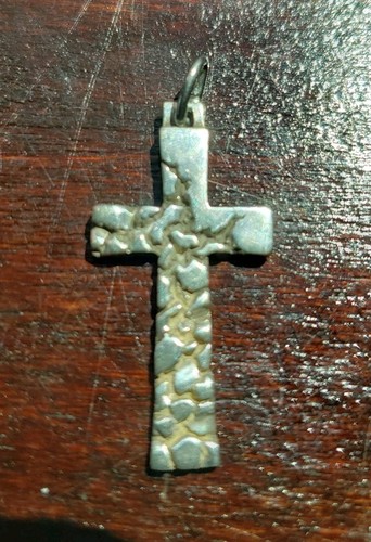 Bob Siemon Designs Textured Cross Pendant