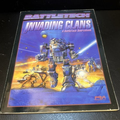 #ad Invading Clans : A Battletech Sourcebook by FASA Corporation Staff 1994 Trade $25.00