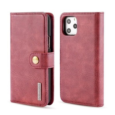 Für iPhone 11 Pro Max DG.MING Crazy Horse Texture Flip Ledertasche Magnete