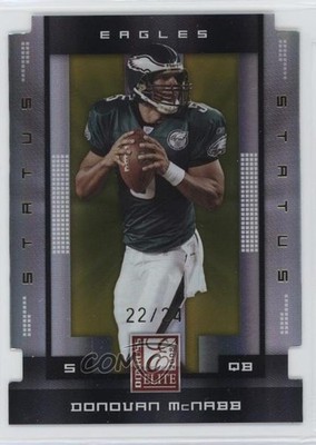 2008 Donruss Elite Status Gold Die-Cut /24 Donovan McNabb #73 1c0d