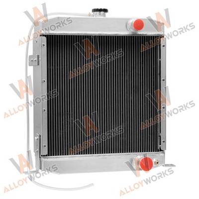 3-Row Core Aluminum Radiator For Case 480ELL 480E 480F 586E 584E 585E 580SE.