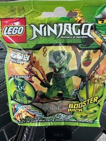 LEGO 9557 NINJAGO Lizaru BOOSTER PACK, New and Factory Sealed