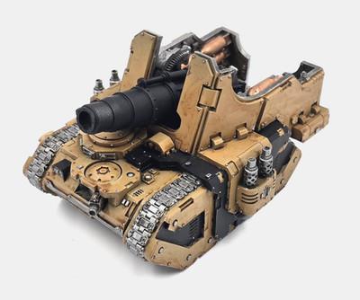 Legion Medusa Siege Mortar Tank Forgeworld Imperial Fists Warhammer 30K 40K