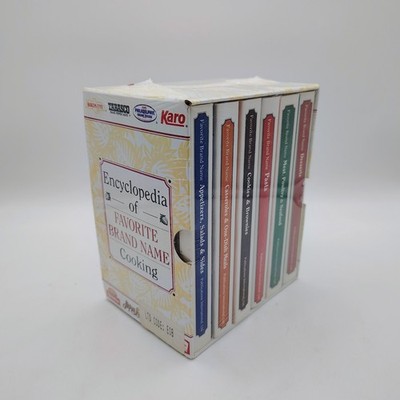 Encyclopedia of Favorite Brand Name Cooking Recipe Book Set Cookbook Collection