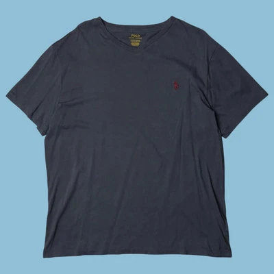 Vintage Ralph Lauren V-Neck T-Shirt - L - Bild 1 von 2