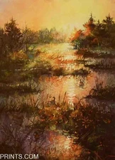 Tom Lynch Marsh Gold Signed Limited Edition of 950