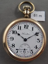 Hamilton 992, 21 Jewel Railroad Pocket Watch from 1916! Montgomery Dial!