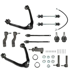 Fit For Chevy GMC 1999-2006 Front Upper Control Arms Tie Rods Suspension Kit