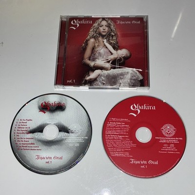Shakira Fijación Oral Vol. 1 Target Exclusive With Bonus CD RARE HTF