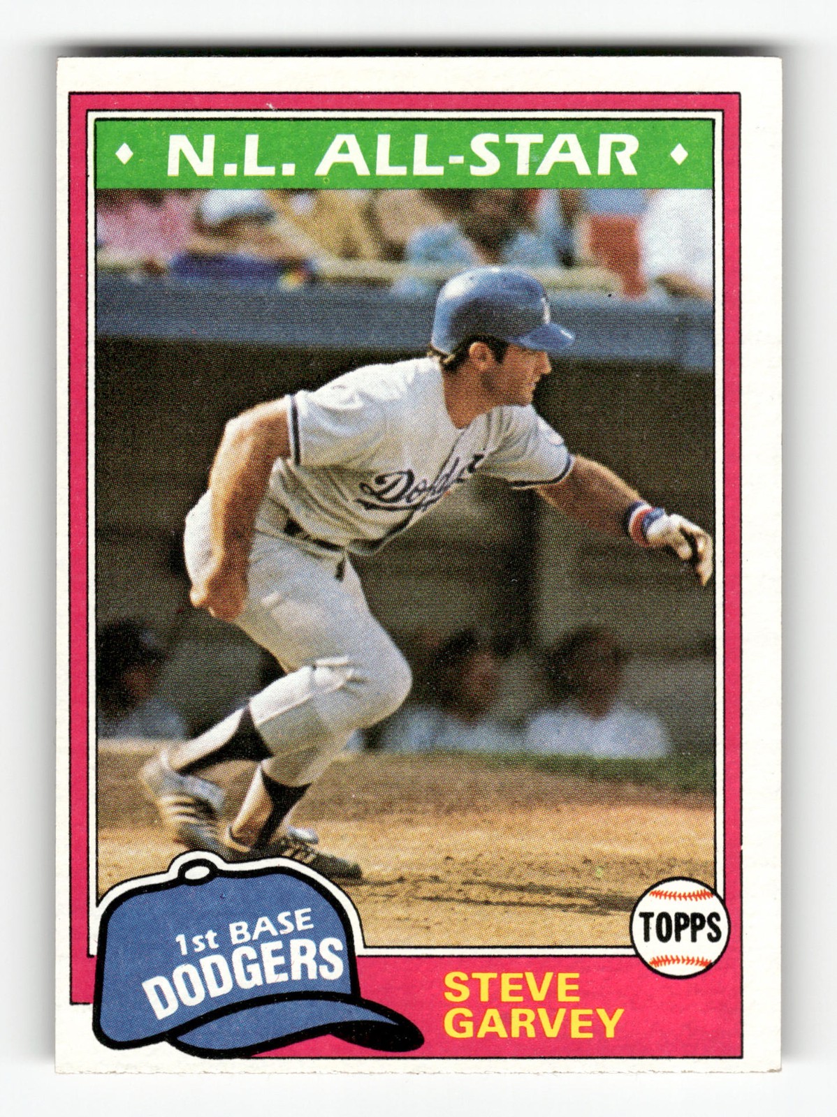1981 Topps STEVE GARVEY #530 Dodgers