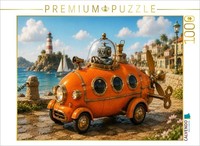 Calvendo Puzzle Auf Kurs Zum Leuchtturm | 1000 Teile Lege-GrößE 64 × 48 Cm Foto-