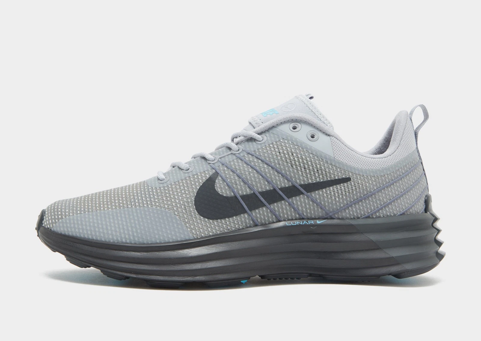 Authentic Nike Lunar Roam PRM ® ( Men Sizes: UK 8, 10 & 11 ) Wolf Grey / Black