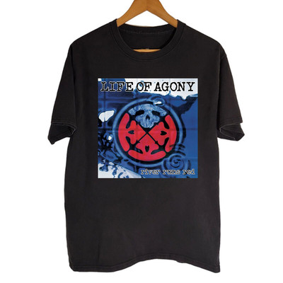 River Runs Red -Life of Agony Black Cotton Shirt Xmas Gift S-5XL HT660