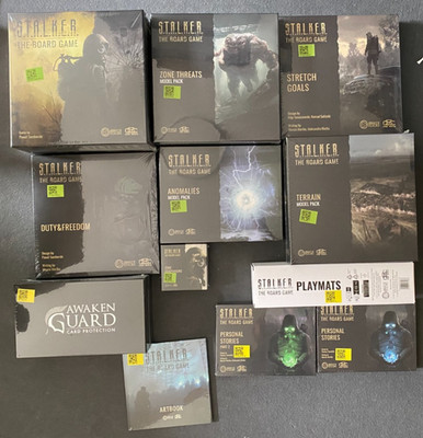 Awaken Realms  S.T.A.L.K.E.R. Stalker Sundrop Heart of the Zone Pledge boardgame