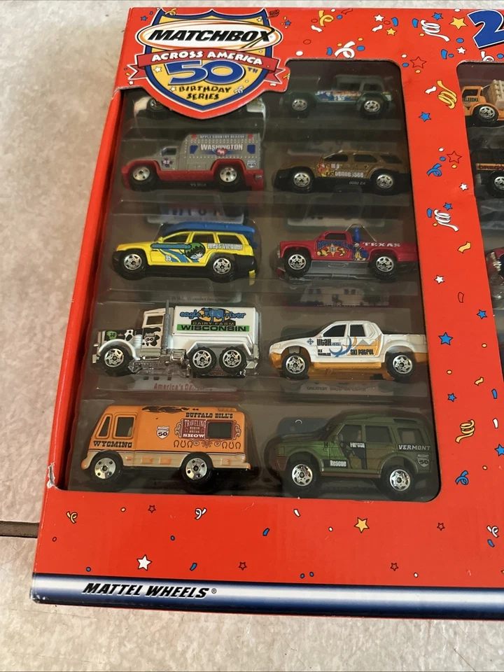 Matchbox Across America 50th Birthday Series Complete & Unopened - Image 2 of 4
