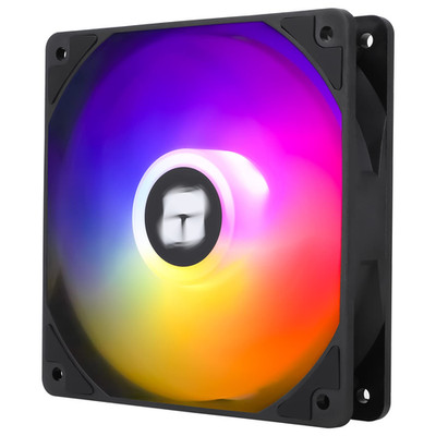 TL-C12C-S CPU Fan 120Mm ARGB Case Cooler Fan, 4Pin PWM Silent Computer Fan with