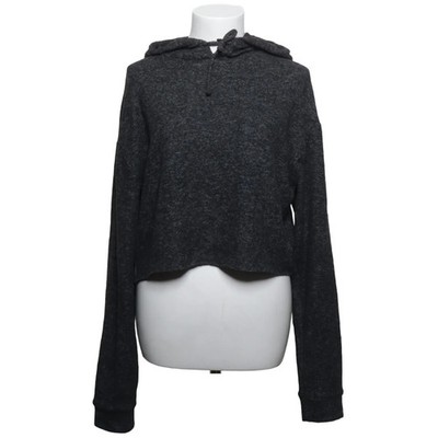 Topshop, Kapuzenpullover, Größe: 42, Grau, Polyester, Einfarbig, Damen #j03