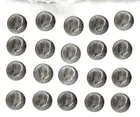 One roll of twenty (20) 1965 uncirculated 40% silver Kennedy half dollars