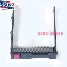 2.5" SAS SATA SSD Hard Drive Tray Caddy For HP Proliant DL160 G8 G9 w/IC Chip