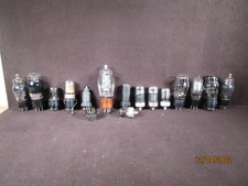 Lot of Used Radio Tubes