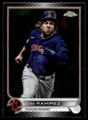 2022 Topps Chrome Jose Ramirez Cleveland Guardians #151