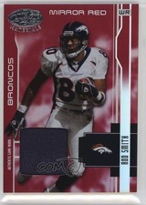 2003 Leaf Certified Materials Mirror Red Materials 2/150 Rod Smith #40 1u3w