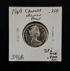 1867-1967 Canada 25 Cent.  80% Silver Proof.     (CANT)