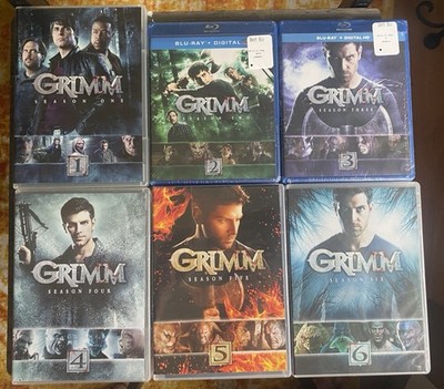 Grimm The Complete Series Collection DVD Seasons 1-6 NEW  Sealed Blu Ray LOOK