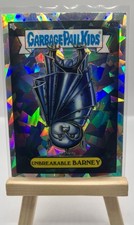 2022 Garbage Pail Kids Chrome #213b Unbreakable BARNEY Atomic Refractor