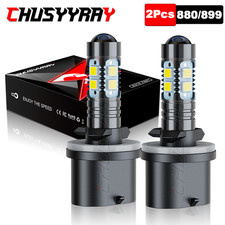 Fit Chevy Tahoe 2000-2006 High Power Bright 2x 880 LED Fog Light Bulbs 6000K