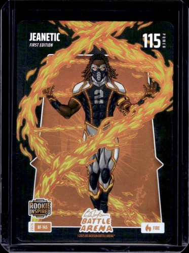 2026 Bo Jackson Battle Arena 1st Ed. Jeanetic Battlefoil RC Inspired #BF-145