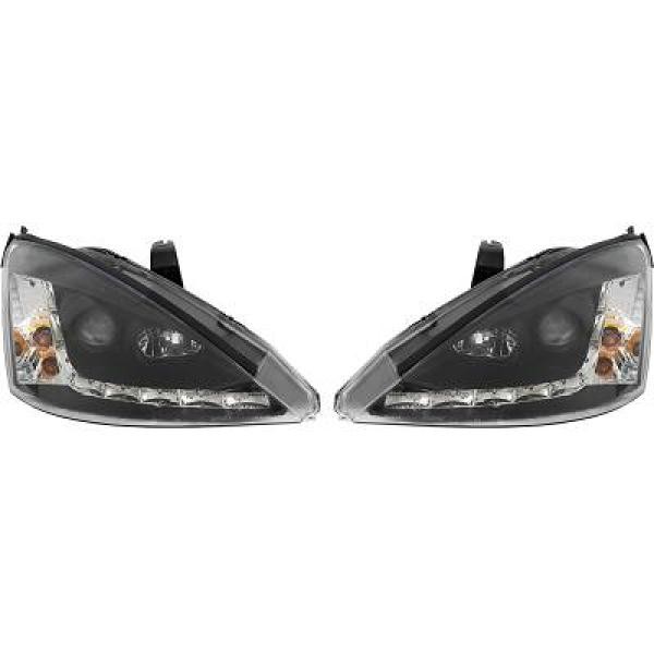 Diederichs 1415785 Hauptscheinwerfersatz FüR Ford Focus (Daw, Dbw) 1998-2001-image